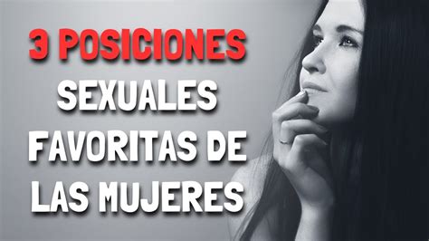 Las mujeres confirman cuáles son sus posiciones sexuales favoritas